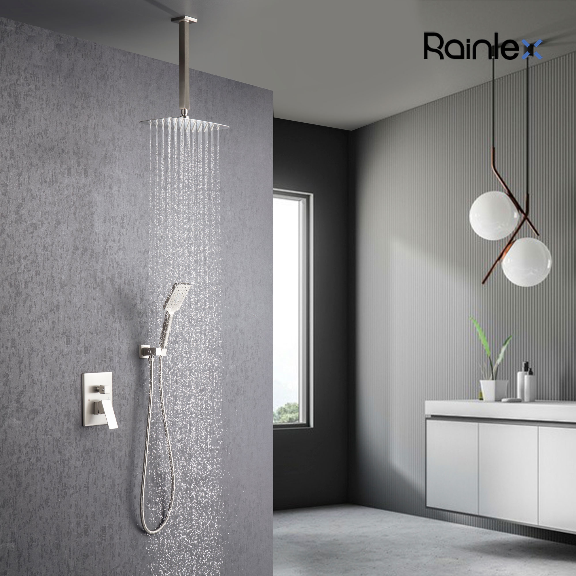 Ceiling shop rain shower