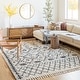 preview thumbnail 14 of 22, Livabliss Ophelia Moroccan Shag Area Rug Beige - 7'10" x 10'3"