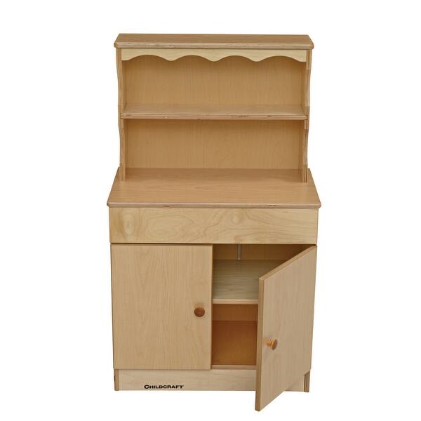Shop Childcraft Traditional Play Kitchen Hutch 24 X 13 3 8 X 40 7