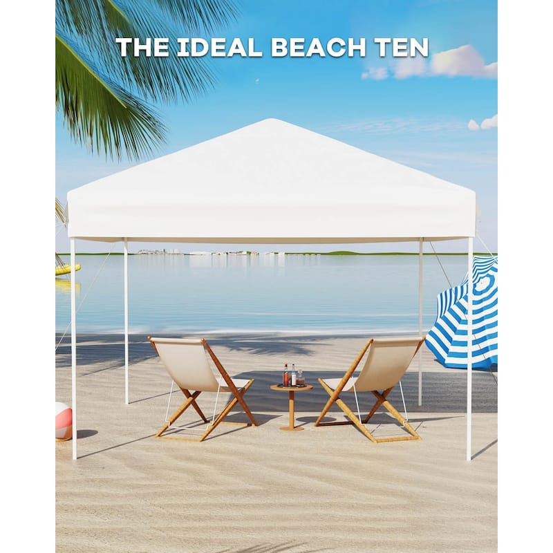 10x10 Heavy Duty Pop Up Canopy,Outdoor Canopy Tent with Portable Bag