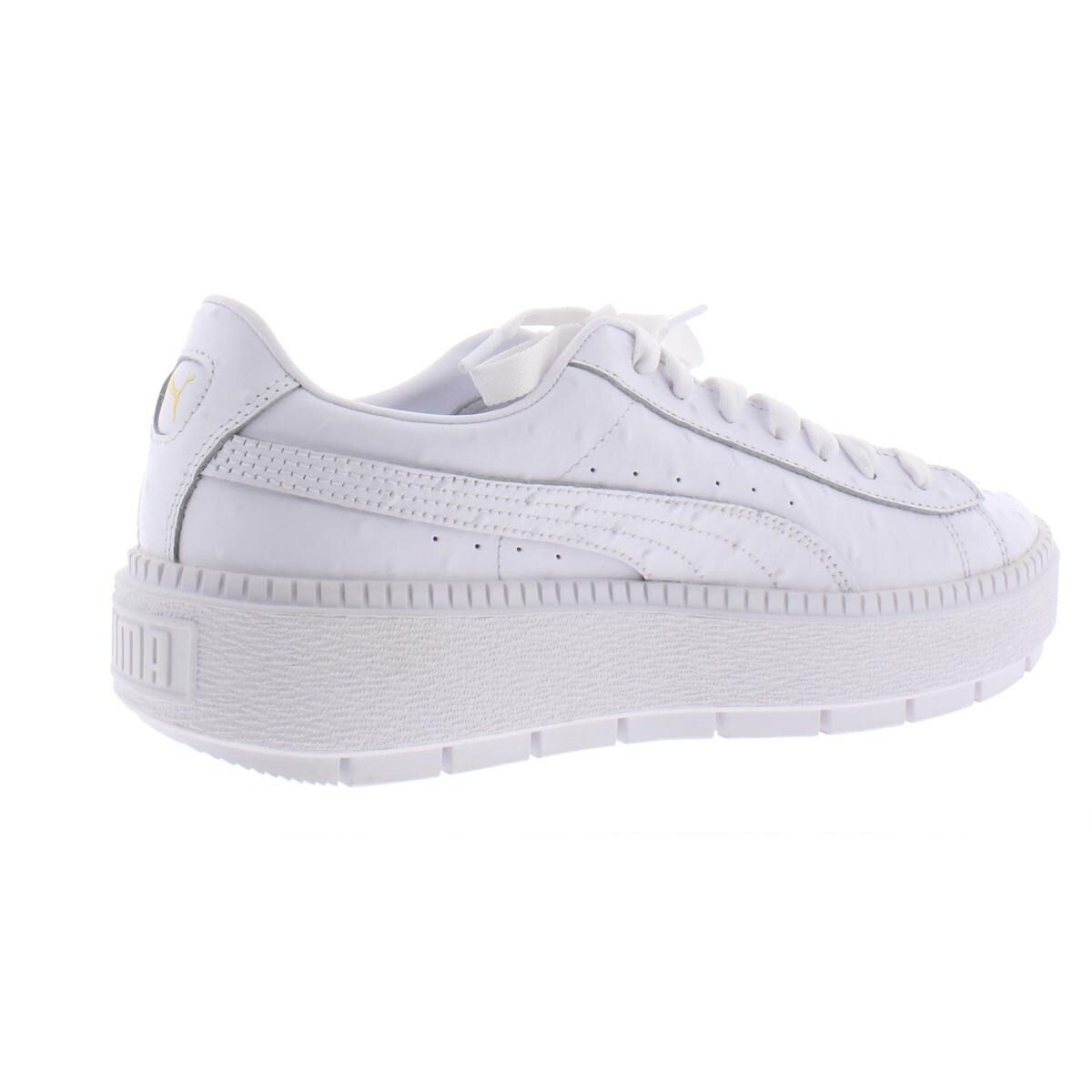 puma platform trace ostrich sneakers