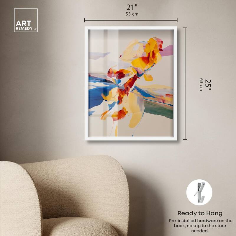 Flippant Bloom III Shadowbox by Art Remedy