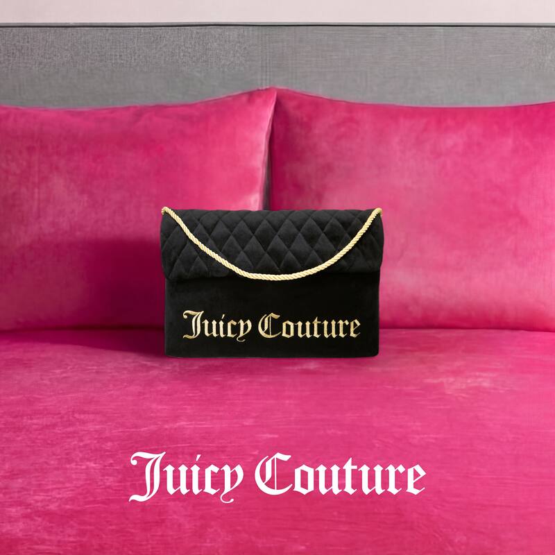 Juicy Couture Purse Pillow Decorative 1-Piece