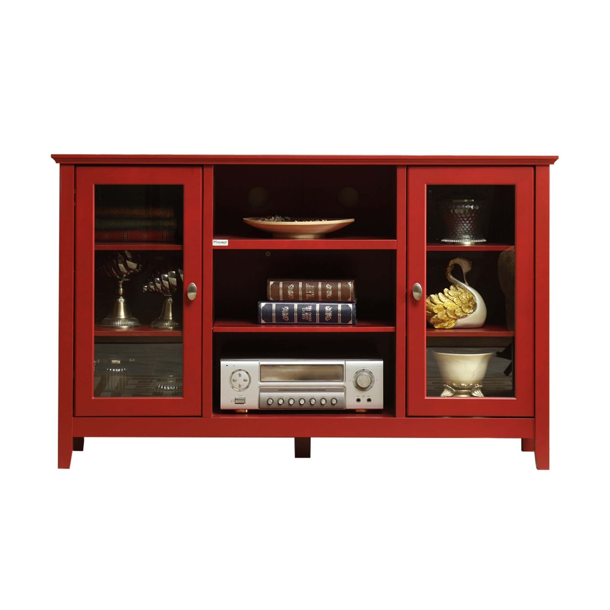 Shop Rustic Farmhouse Wood Buffet Storage Cabinet Living Room