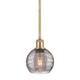 Option Satin Gold / Light Smoke Deco Swirl