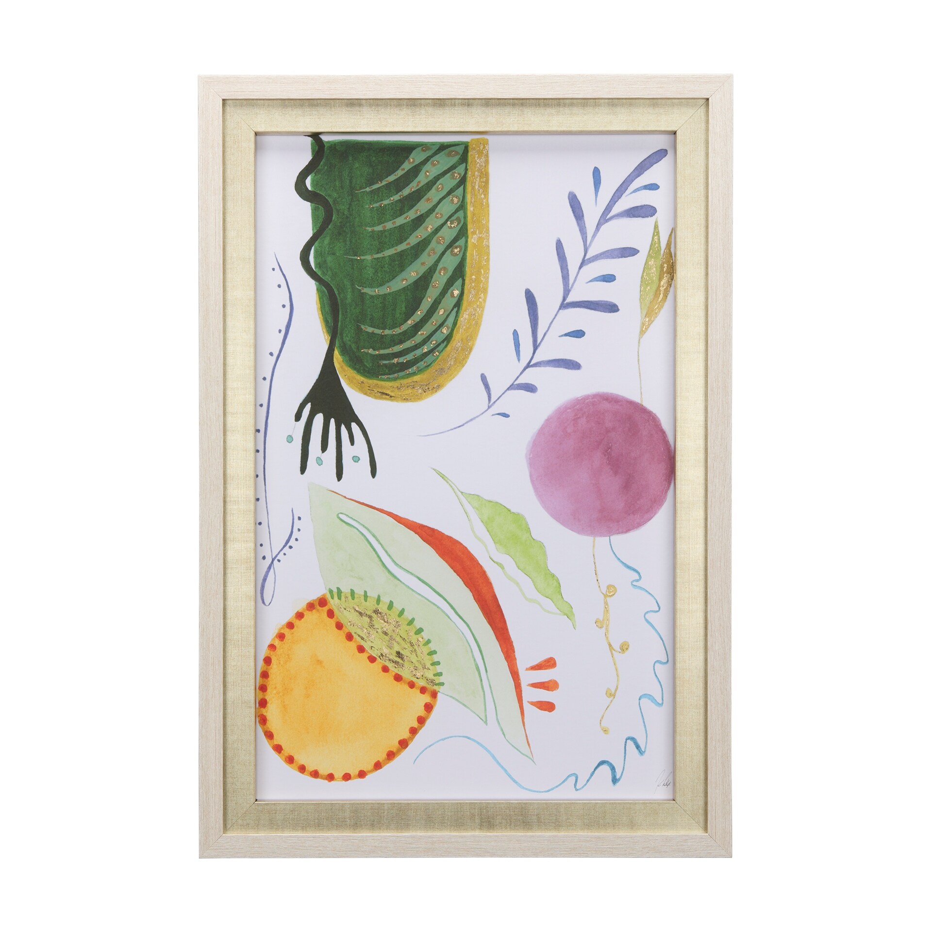 Mercana Mid Summer Garden I Framed Art Print