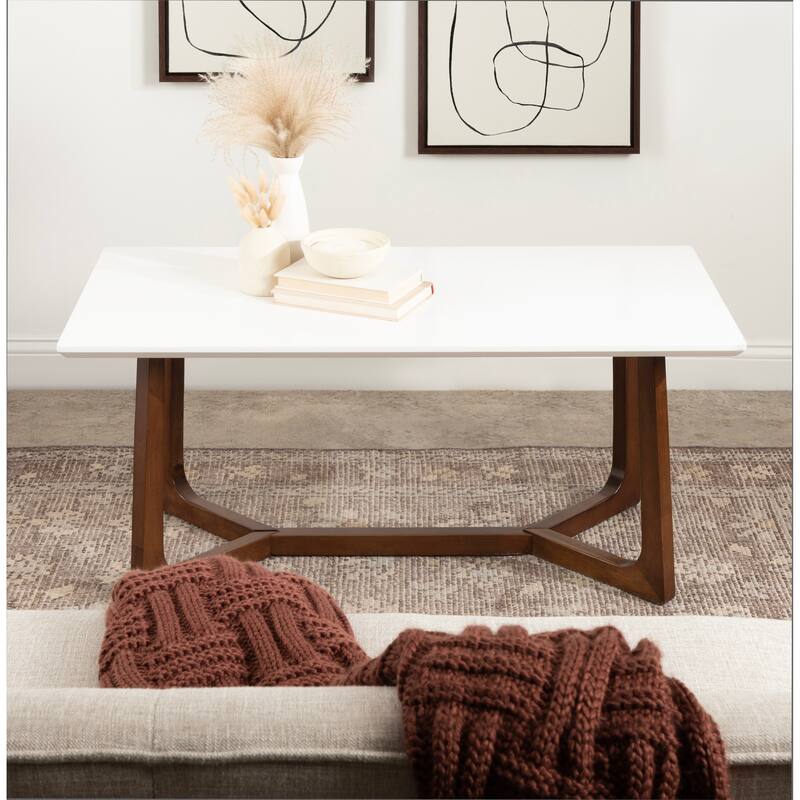 Kate and Laurel Olivant Wooden Coffee Table - 44x22x20