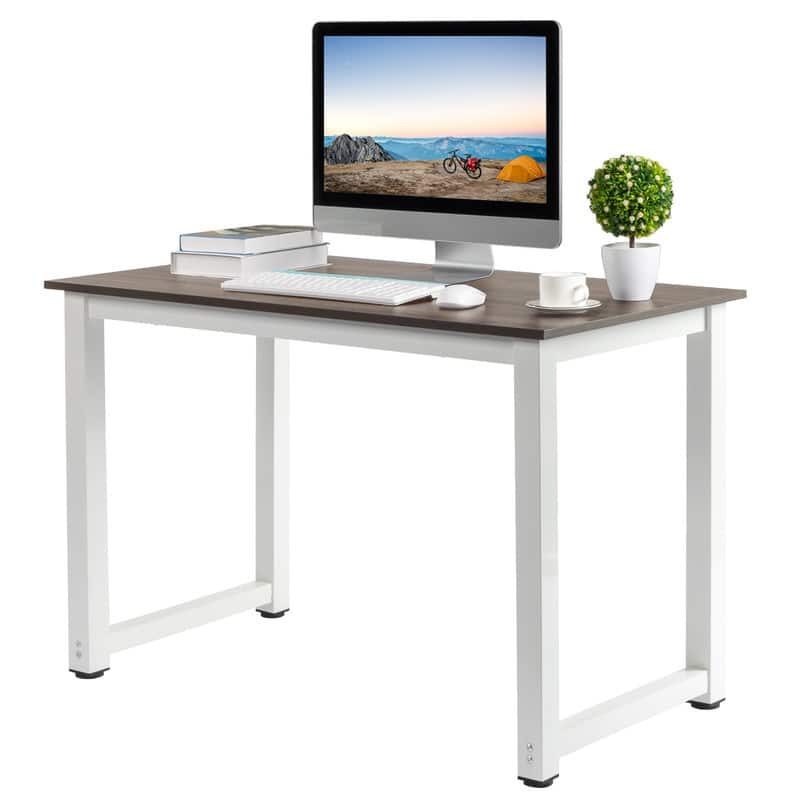 41.31" White Feet Writing Desk