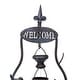 preview thumbnail 10 of 10, Alpine Corporation 41" Tall Indoor/Outdoor Metal Hanging 7-Cup Tiered Floor Water Fountain, Bronze