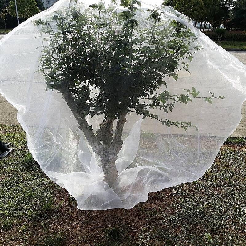 Agfabric Plant Cover,26"-W x 30"-H In-shape Bag with Rope,Insect Barrier, Insect Netting