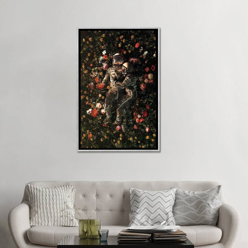 iCanvas "Garden Delights II" by Nicebleed Framed