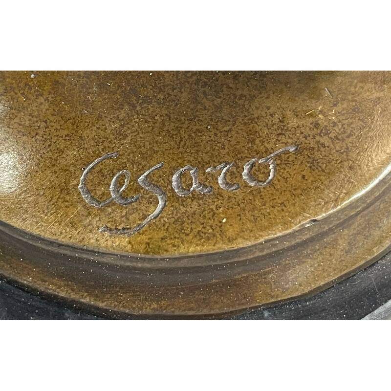 Wolfgang Amadeus Mozart Clical Musician Bronze Statue Sculpture Figure On Marble Base