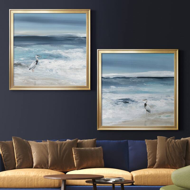 Tidal Fishing I Premium Framed Canvas - Ready to Hang