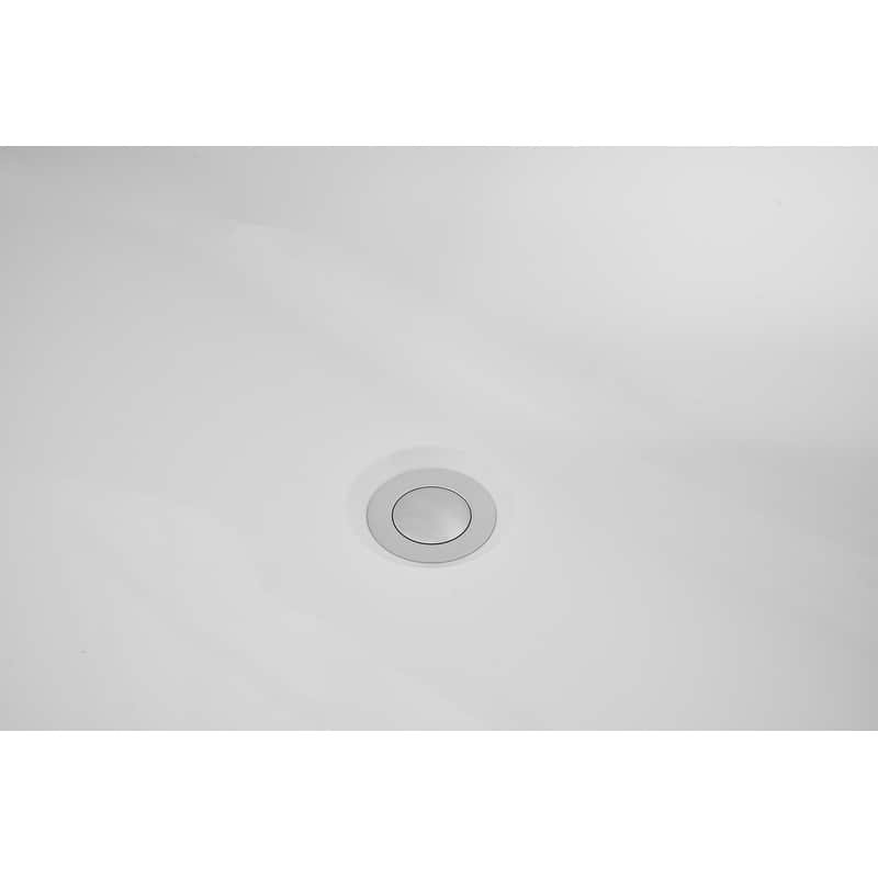 Odell Soaking Bathtub in Glossy White