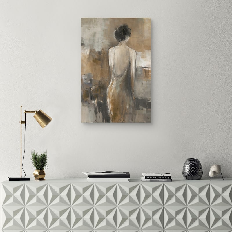 Bronzd Figuratve by L Ridgers Cnvs Prnt