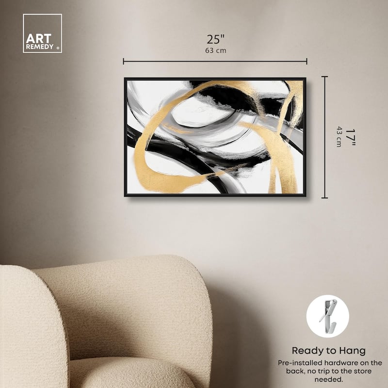 Midas Arc I Canvas by Art Remedy