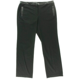 Calvin Klein Women's Dark Khaki Bowery Pants - Free Shipping On Orders ...