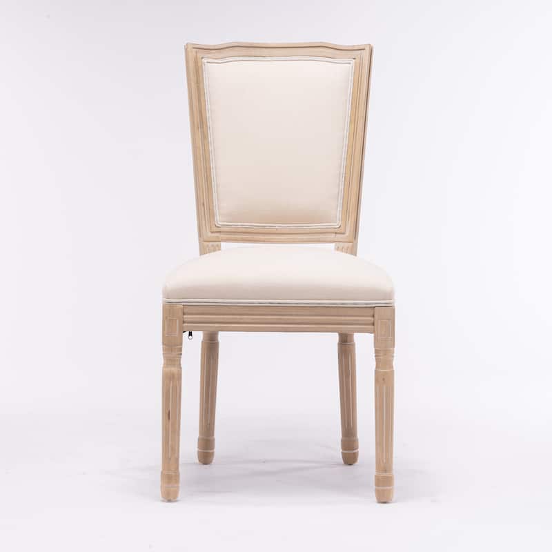 Modern Set of 2 Square Back Dining Chair