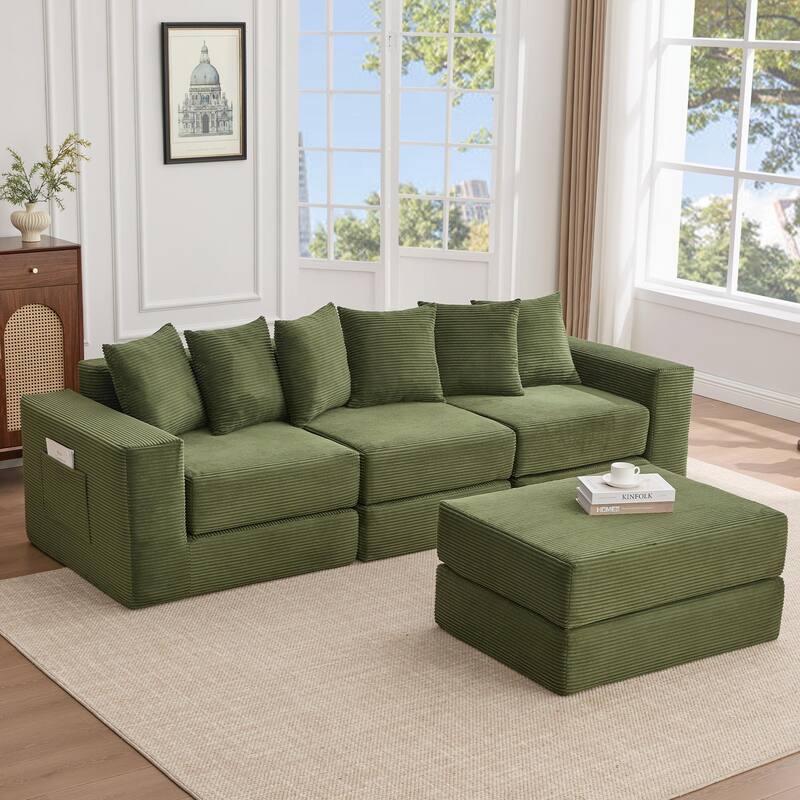 10-in-1 Convertible Sofa Sectional