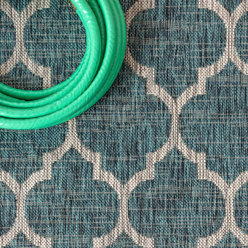 JONATHAN Y Zinnia Textured Weave Indoor/Outdoor Area Rug