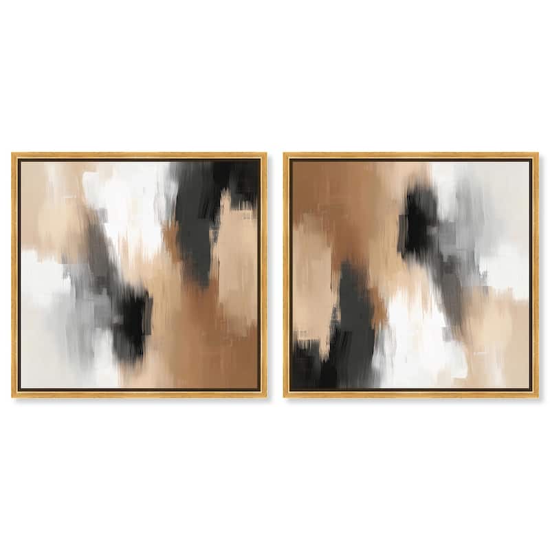 Cool Luxury Woman Canvas by Art Remedy - 30" x 45" - Gold