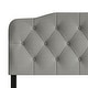 preview thumbnail 4 of 17, CraftPorch Elegant Button-Tufted Upholstered Headboard