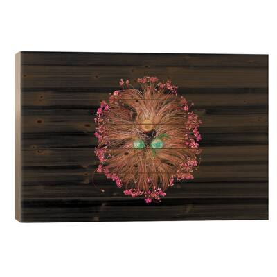 Colors Of Life Print On Wood by Sujon Adikary - Multi-Color