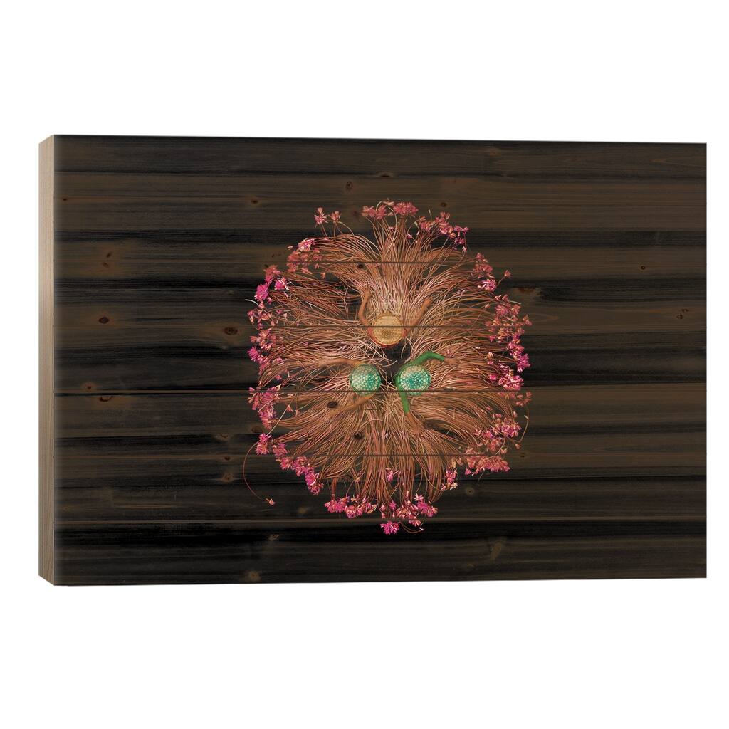 Colors Of Life Print On Wood by Sujon Adikary - Multi-Color