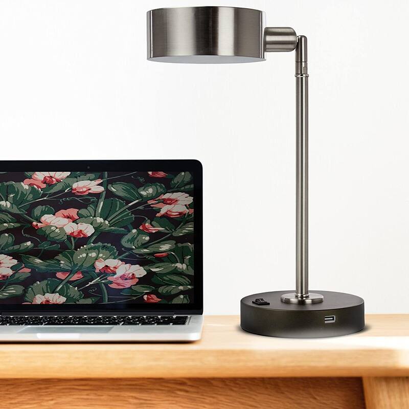 SINTECHNO Pivot Swivel Desk Lamp with USB Port - See Details - See Details