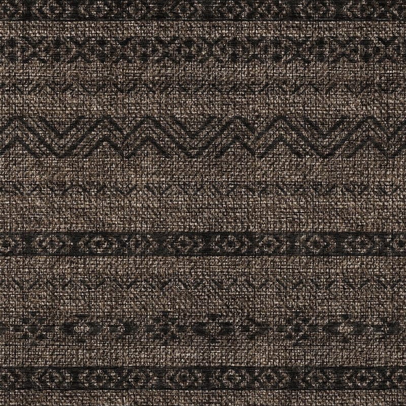 HomeRoots Southwestern Transitional Rectangle Outdoor Rug