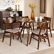 preview thumbnail 1 of 16, Timothy Mid-Century Modern Transitional 5-Piece Dining Set