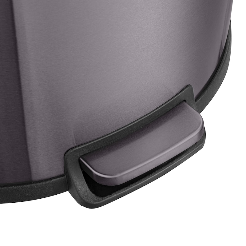 Qualiazero 50L / 13.2 Gallon D-Shape Step Can