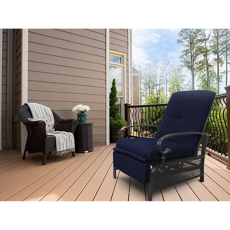 Kozyard Adjustable Patio Reclining Lounge Chair