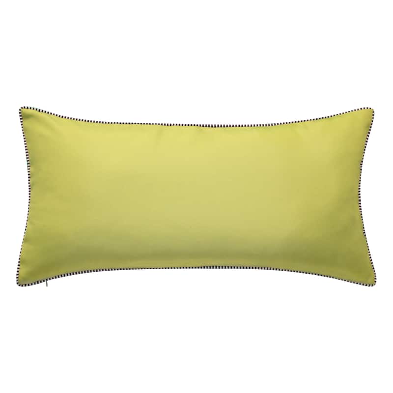 Edie At Home Dimensional Flowers Home Indoor/Outdoor Decorative Throw Pillow