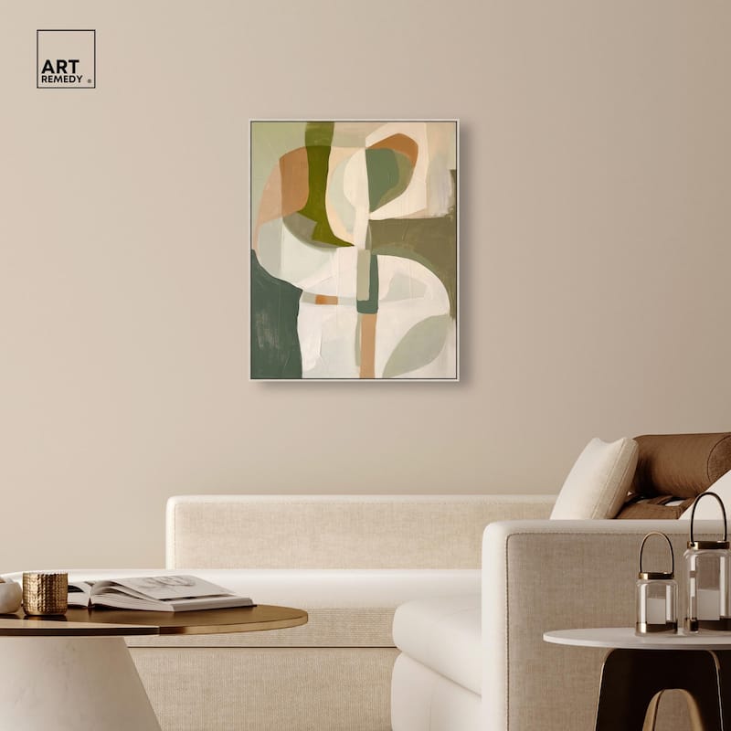 Soft Reverberations I Canvas by Art Remedy