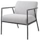 preview thumbnail 1 of 5, Uttermost Brisbane Light Grey Accent Chair