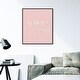 preview thumbnail 6 of 9, Oliver Gal 'You Can Do It by Coffee' Typography and Quotes Wall Art Canvas Print - Pink, White