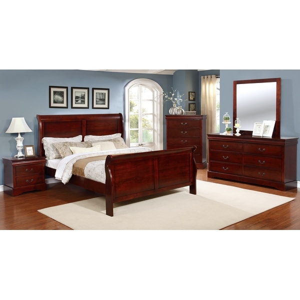 Emmet Louis Phillippe Bedroom Set (4pc/ 5pc). Opens flyout.
