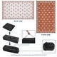 preview thumbnail 43 of 43, Garvee Cross Pattern Waterproof Reversible Outdoor Patio Rug