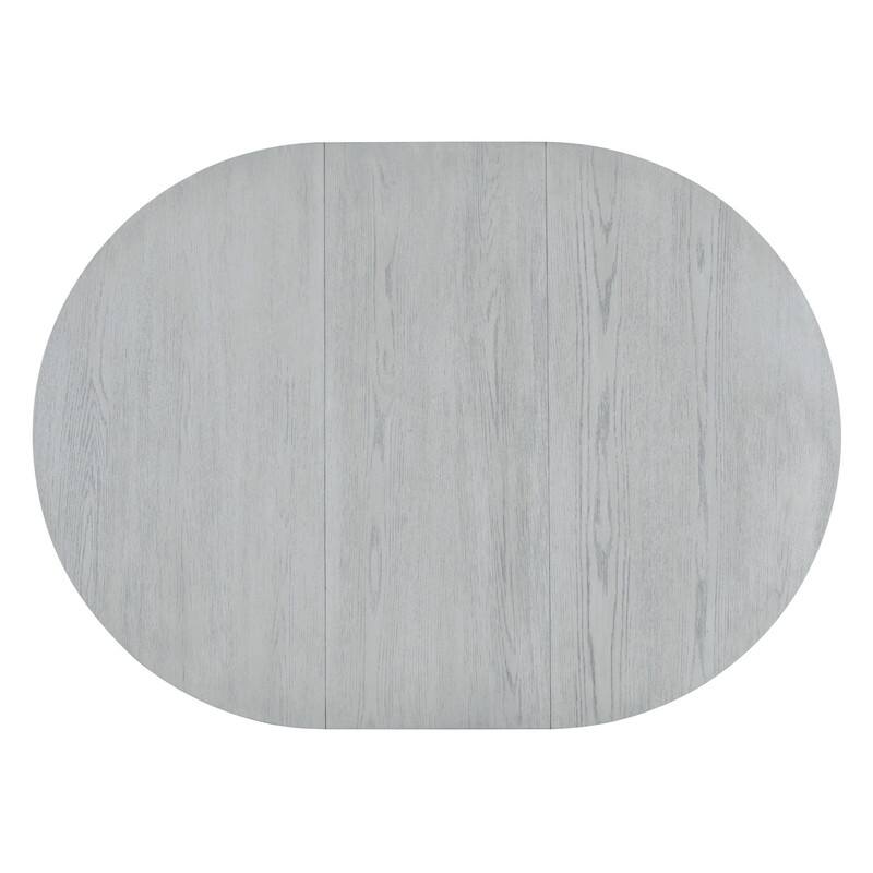 Retro 58" Round Extendable Dining Table