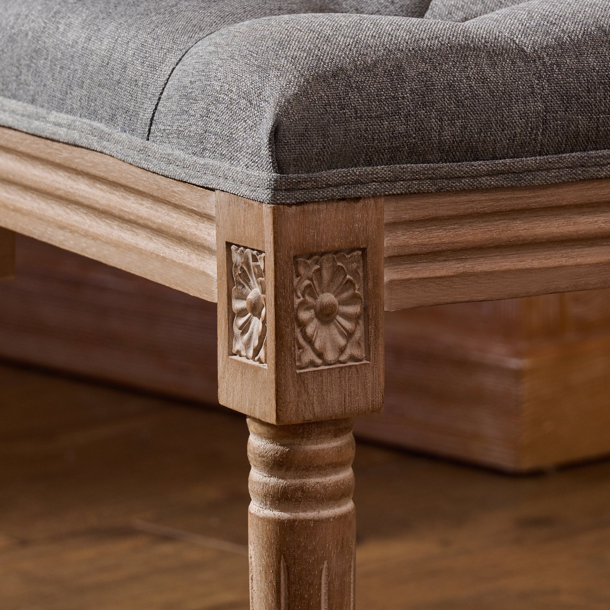 stoop | French Vintage Stool in Wood