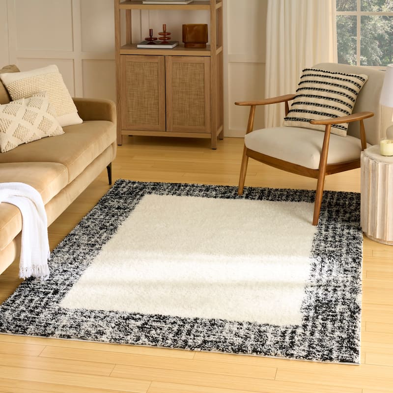 Nourison Pacific Shag Indoor only Solid Area Rug