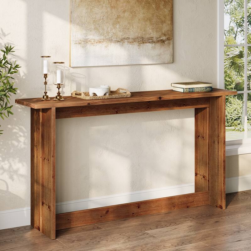 63'' Solid Wood Console Table