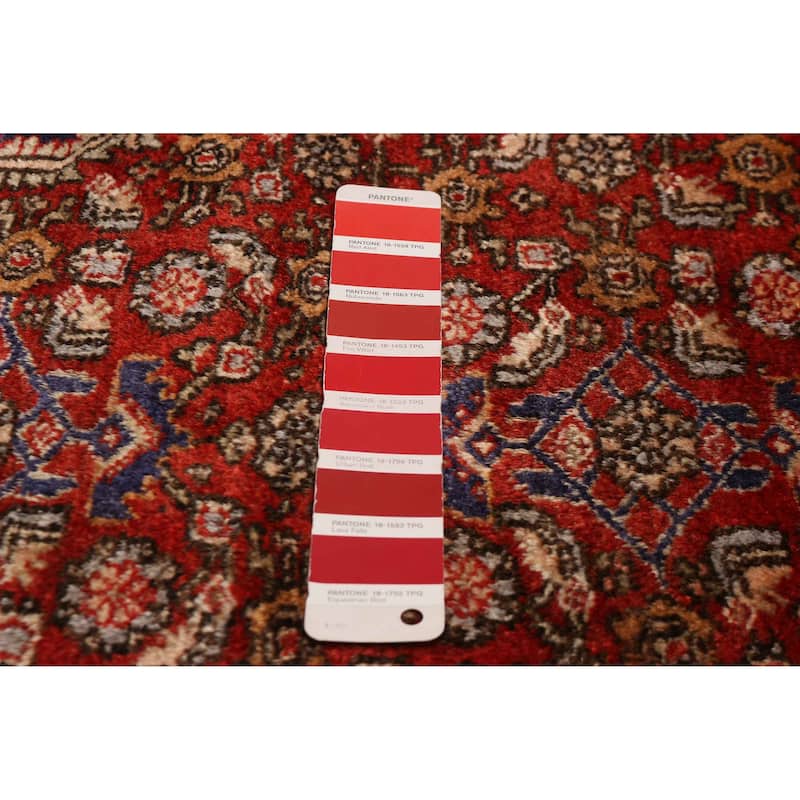 ECARPETGALLERY Hand-knotted Anatolian Vintage Red Wool Rug - 4'3 x 5'11