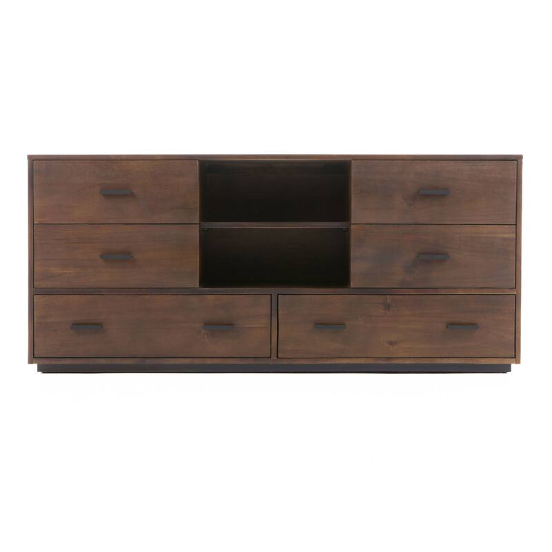 Nova Domus Fantasia Contemporary Walnut Dresser