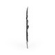 preview thumbnail 19 of 18, Black Metal 3D Wire Floral Wall Decor with Crystal Embellishments - Small
