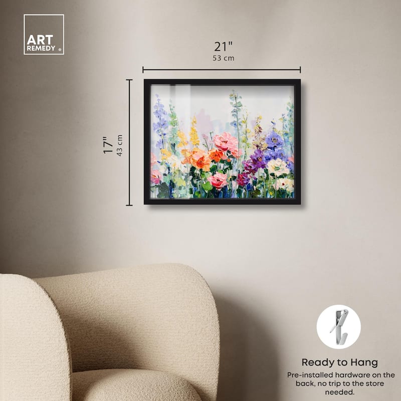 Summer Abundance II Shadowbox by Art Remedy