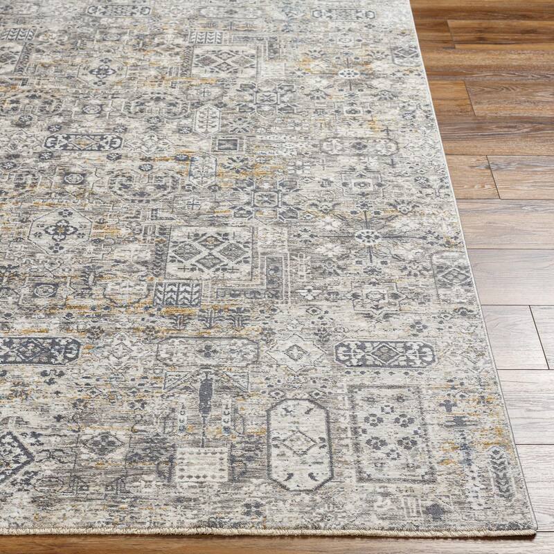 Livabliss Traditional Cardiff Medallion Area Rug