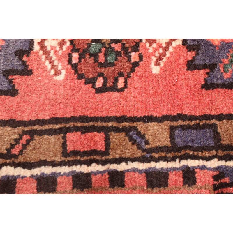 ECARPETGALLERY Hand-knotted Andelz Red Wool Rug - 4'4 x 7'5