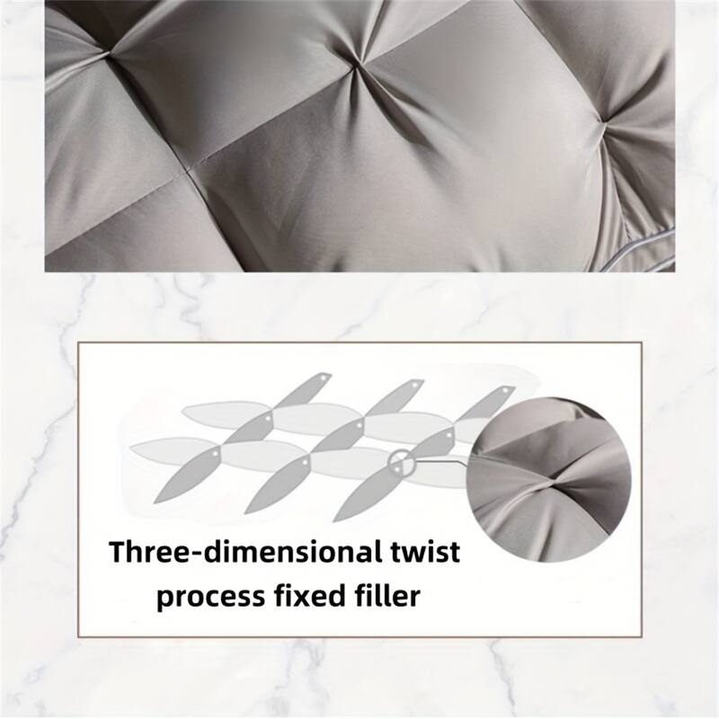 Cervical Neck Pillow - Cooling Orthopedic Contour Memory Foam Pillows for Side, Back & Stomach Sleepers with Pillowcase - White